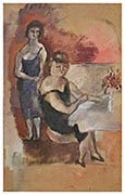 Jules Pascin Deux dames 1923